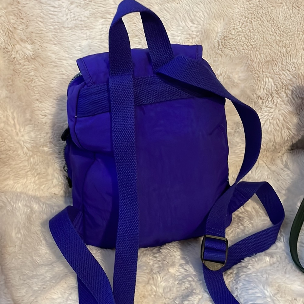 Kipling Backpack Purple Small Lovebug - image 2